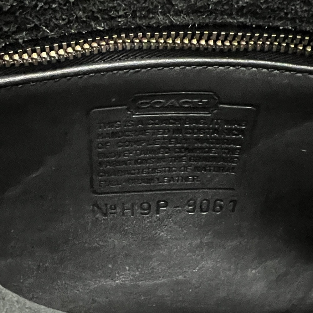 ❤️ Coach Black Leather Crossbody Bag - Picture 4 of 11